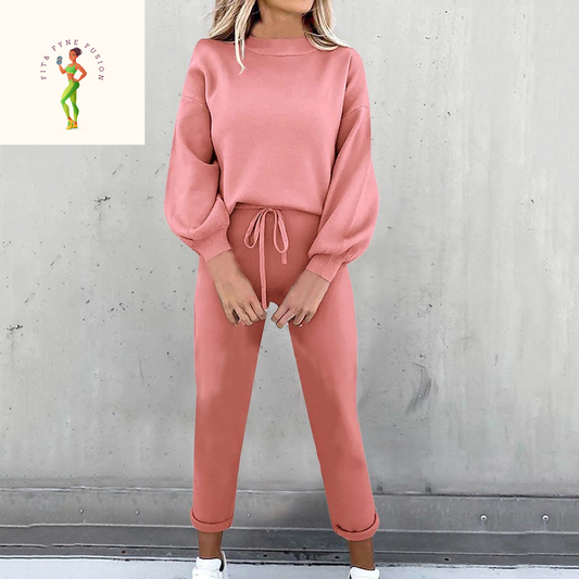 Jsaierl Women'S 2 Piece Outfits Long Sleeve Pullover Sweatshirt Jogger Pants Sweatsuit Lounge Sets Fall Outfits for Women 2024