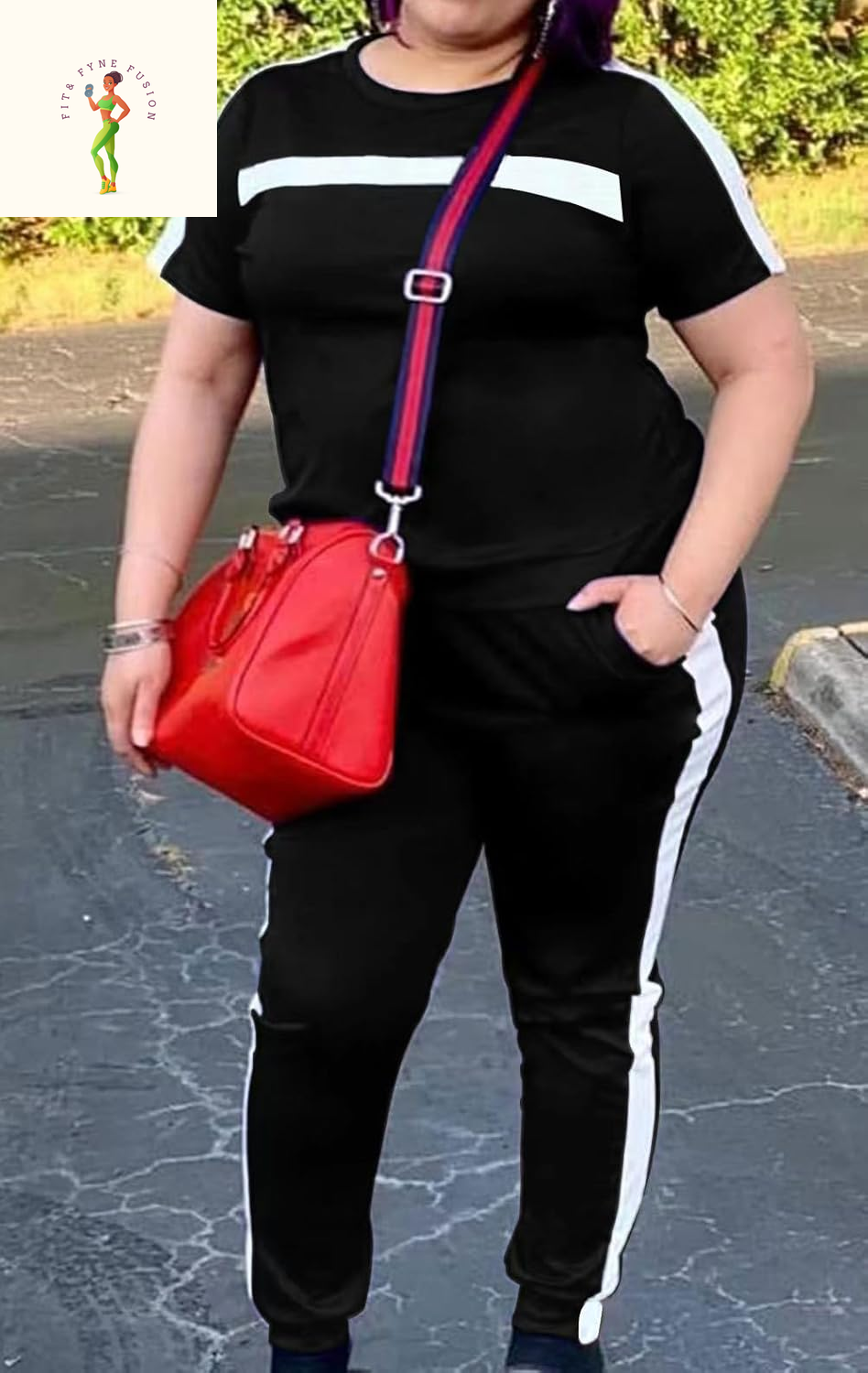 Remxi Workout Sets for Women Two Piece Outfits Jogging Sweat Suits Tops and Long Sweatpants Set Workout Tracksuit