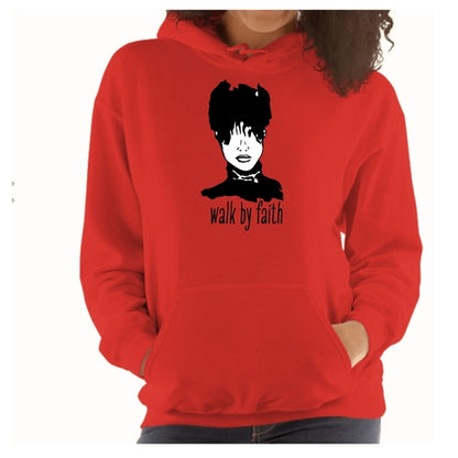 Womens Hoodie - Say it Soul - Walk by Faith